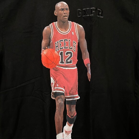 Westside Gunn 12 GXFR Michael Jordan Heels Oversized Tee M - Picture 2 of 4